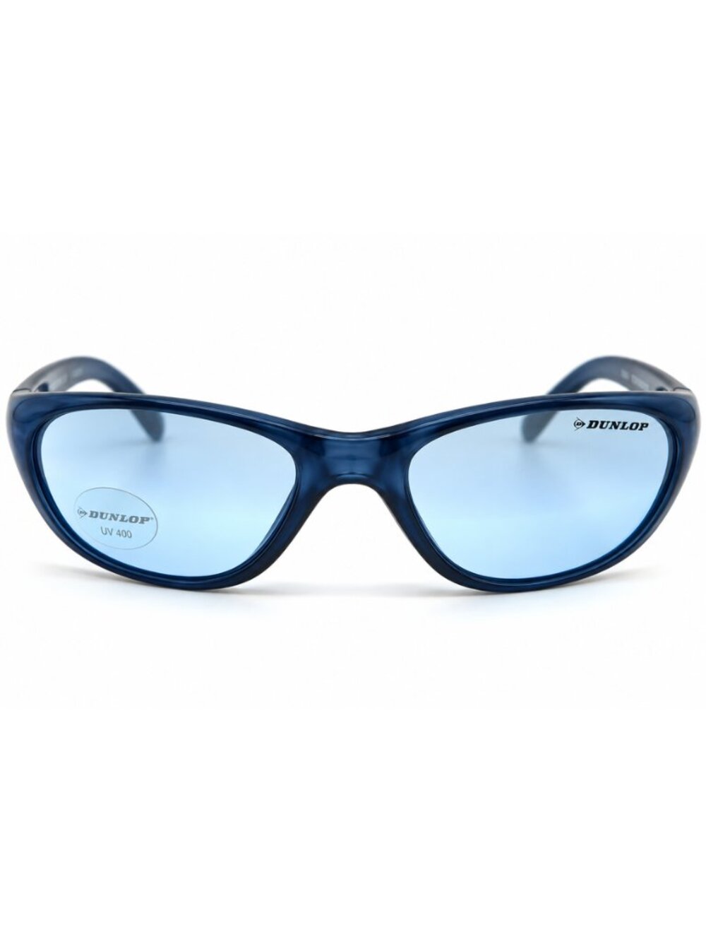 Dunlop Sport DUS111 Navy Oval Wrap Around Frame / Blue CAT 1 Lenses Sunglasses